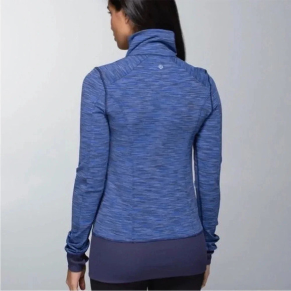 Lululemon Nice Asana Wee Are From Space Cadet Blue Athletic Jacket 4 - Picture 2 of 8